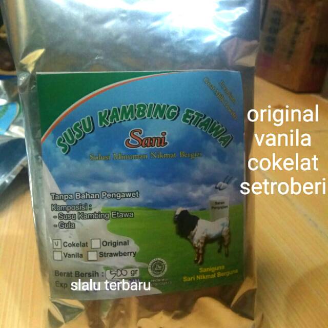 

Susu kambing etawa GRADE 1 500g alumunium foil