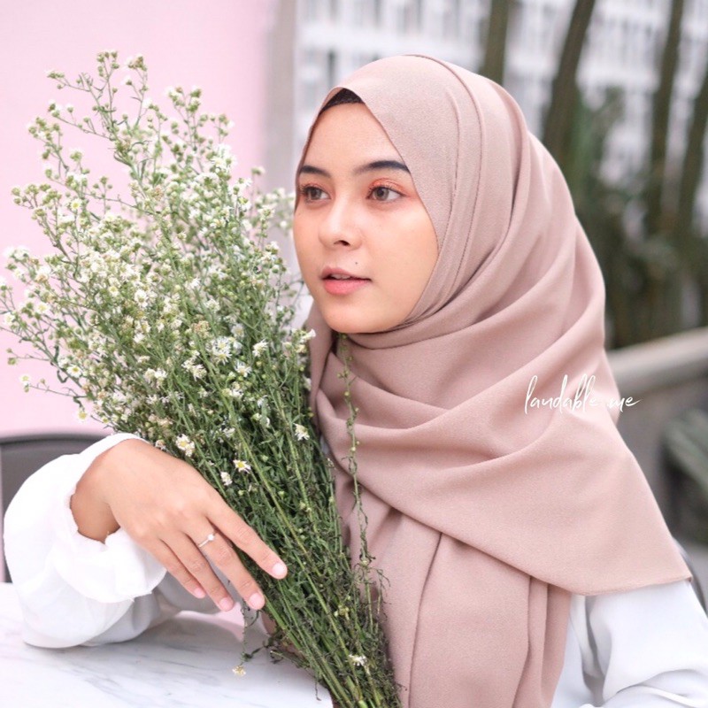 Laudable - PASHMINA DIAMOND - Pashmina Anti Terawang - Stretch