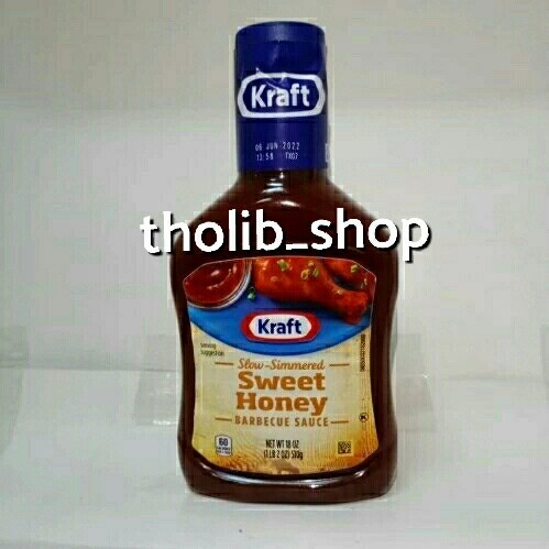 

Kraft barbeque sauce sweet honey 510 gr