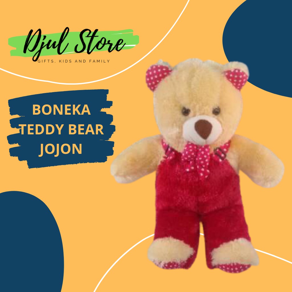 BISA COD BONEKA TEDDY BEAR JOJON LUCU UKURAN 70 CM