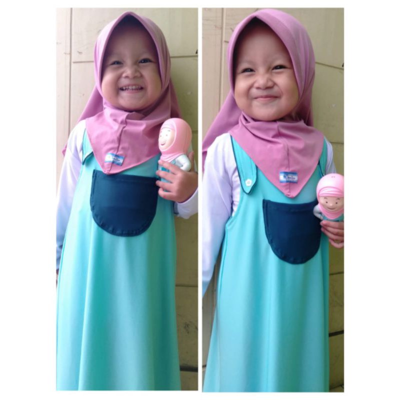Baju Gamis Haju Denisa Hafizah Junior lucu