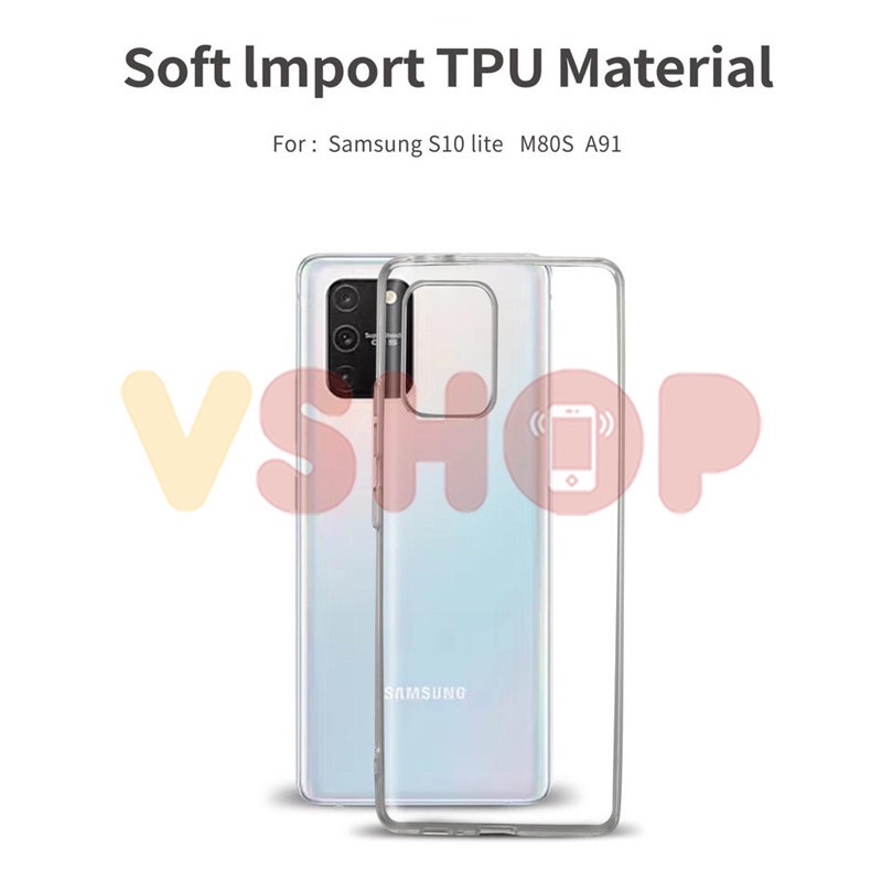 SOFTCASE TRANSPARAN SAMSUNG S10 LITE - M80S PREMIUM CLEAR SOFT CASE