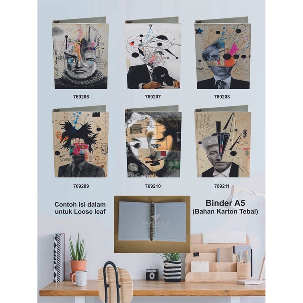

Binder A5 / Binder Note A5 / Surealism / Set 2875