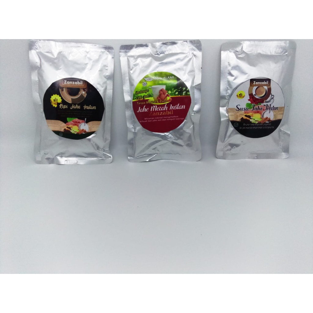 

Minuman Jahe Merah Instan Zanzabil Kemasan Wadah Plastik Berat : 30gr