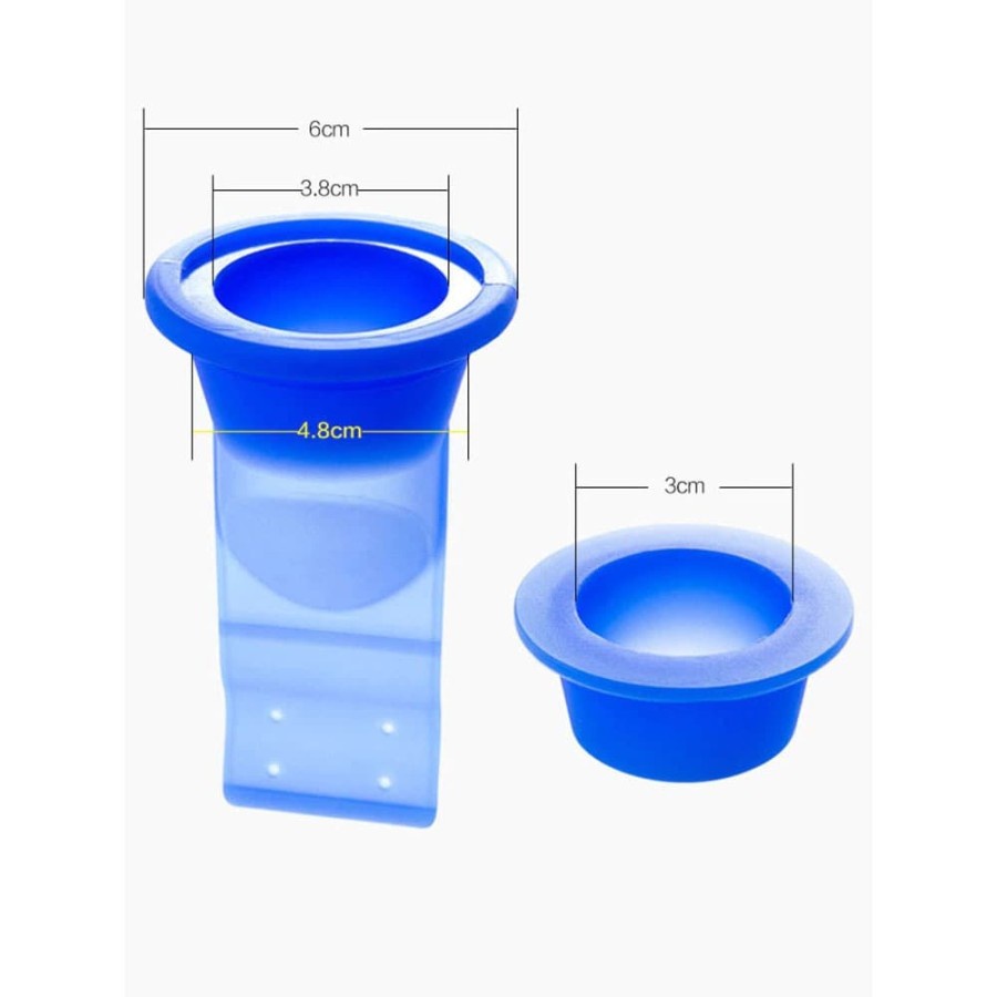 Silikon Penutup Lubang Pipa Sewer Seal Leak Water Pipe Draininner - Blue