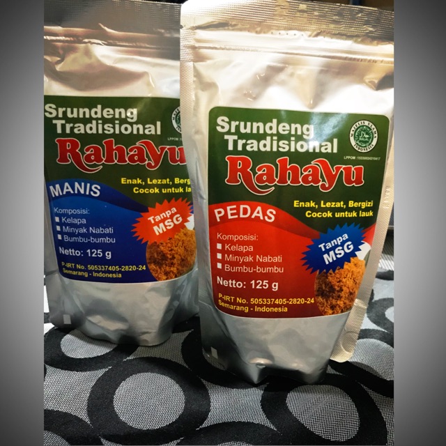 Serundeng / Srundeng Kelapa Rahayu