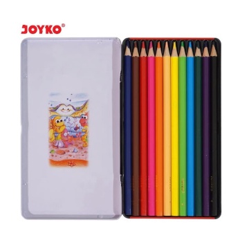 

FS / JOYKO PENSIL WARNA CP 12 TC / 12 WARNA CASE KOTAK COLOUR PENCILS COLOR CP-12TC KALENG SET MURAH