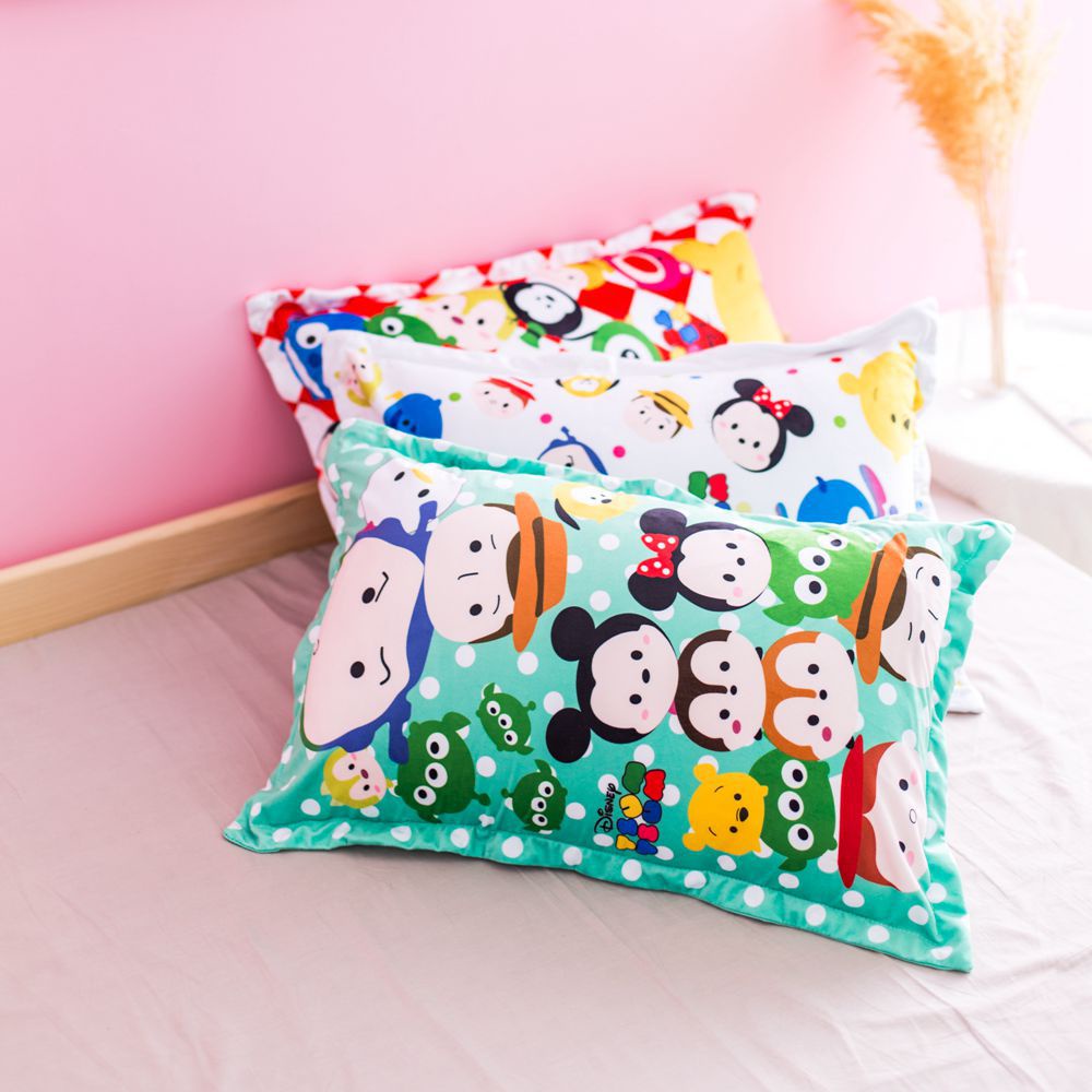 SARUNG BANTAL TSUM TSUM TOY STORY WOODY BUZZ JESSIE MICKEY MINNIE WINNIE THE POOH CHIP ALIEN STITCH PILLOW COVER