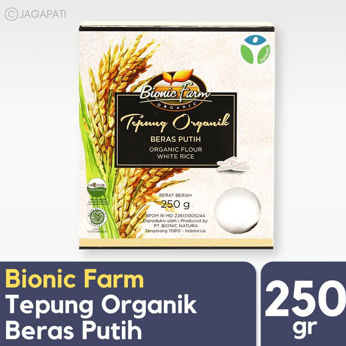 

Diskon Bionic Farm - Tepung Beras Putih Organik 250gr - Bran Rice - Organik Promo Awal tahun
