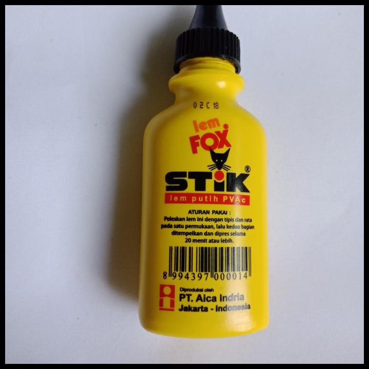 

PROMO lem fox stik / lem putih pvac 60gram