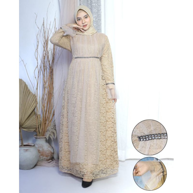 Kebaya Modern / Gamis Modern / Kebaya Wisuda / Gamis Brukat / Gamis Pesta / Kebaya Kondangan