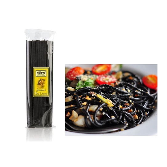 

Casa Rinaldi Spaghetti Nero di Seppia 500gr/Pasta Import
