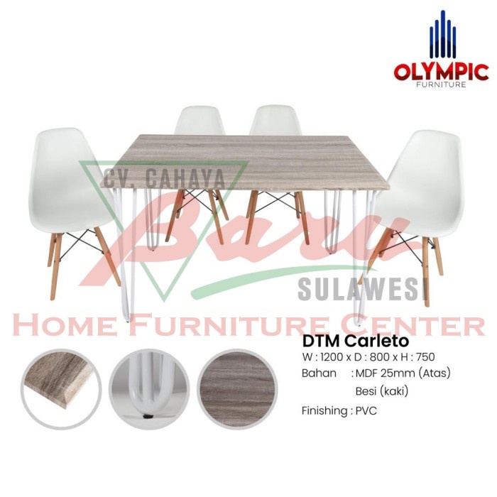 Meja Makan Olympic DTM CARLETO