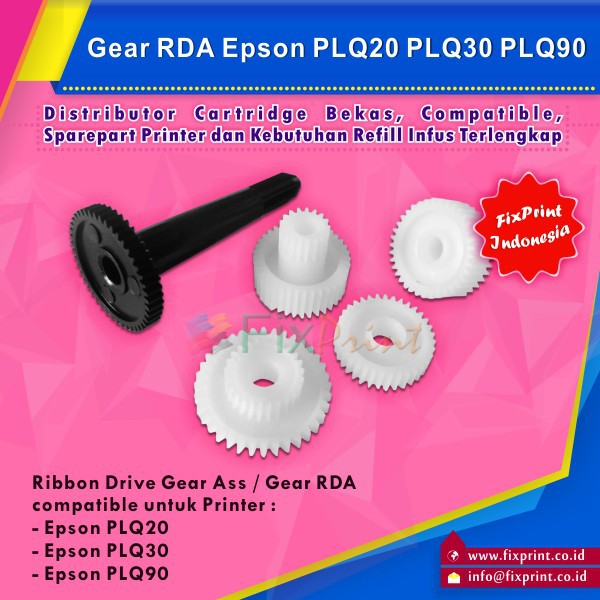 Gear RDA Epson PLQ20 PLQ30 PLQ90 PLQ-20 PLQ-30 PLQ-90 Printer