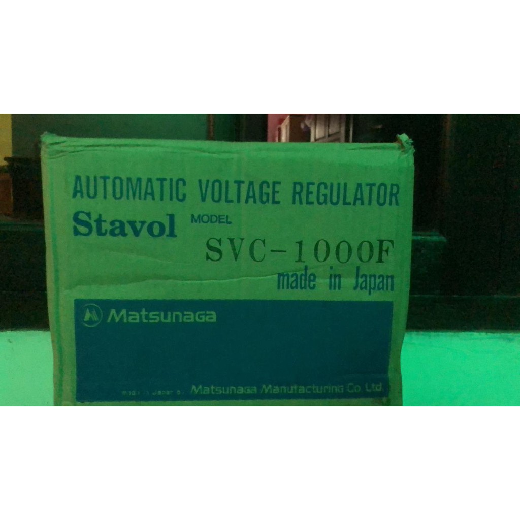 Jual Stabilizer Watt Stavol Matsunaga Svc F Original Made In