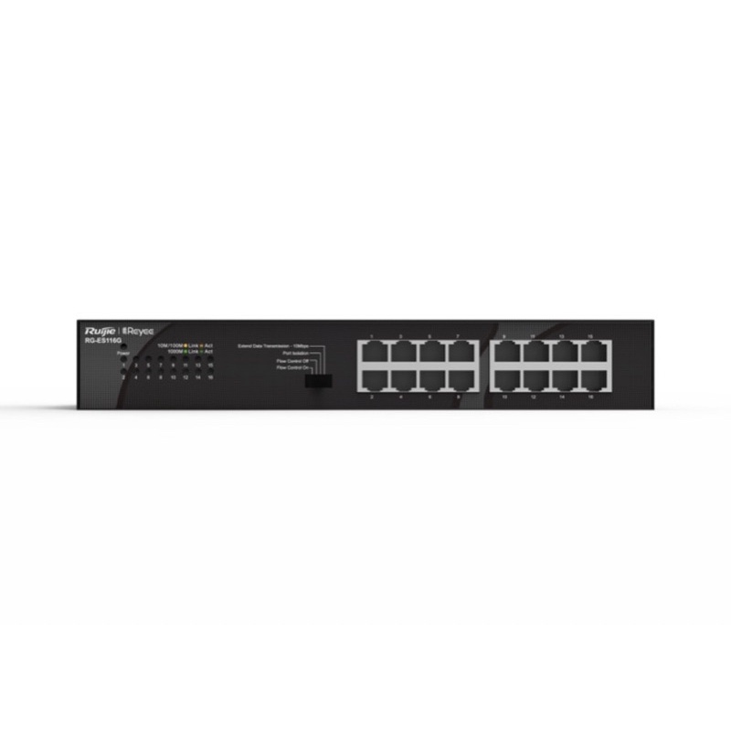 Ruijie Reyee RG-ES116G 16Port Gigabit switch unmanaged metal case