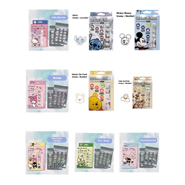 Stiker Aroma untuk Masker