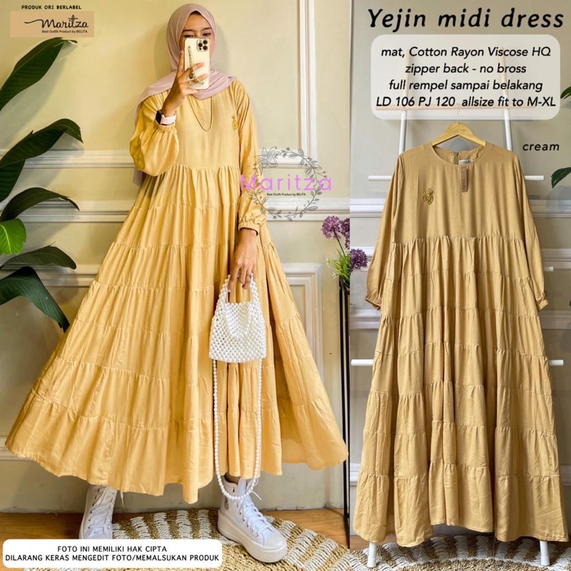 Yejin midi dress