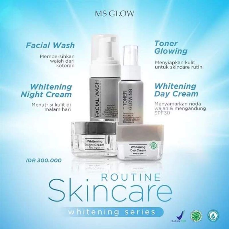 paket lengkap Luminous free totebeg, paperbag ms glow,kaca imut, sisir cantik,tas jelly, pouch ms gl