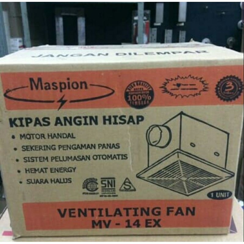 Exhaust Fan Cerobong MV-14EX MASPION