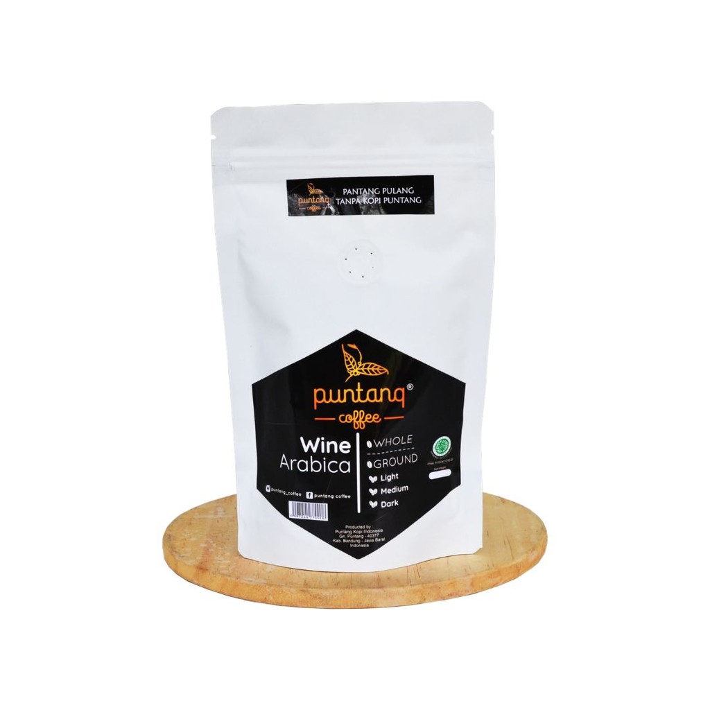 

BEST SELLER!! Kopi Puntang Wine Arabika bubuk/biji 200gr