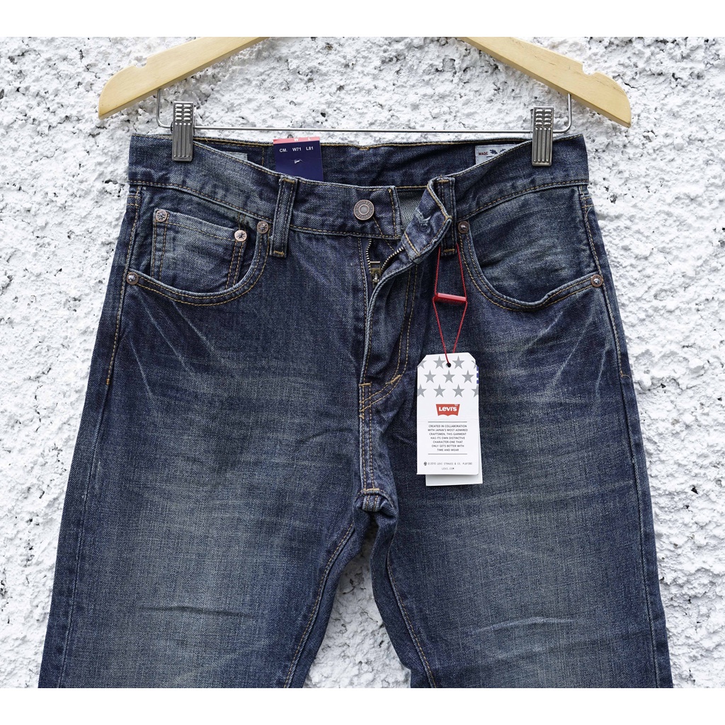 Jeans Levi's 505 | Jeans Pria | Lake Blue | 505AUUSA02