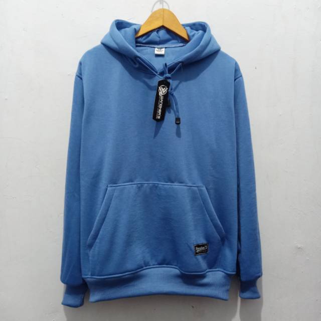 SWEATER HOODIE BLUE POLOSAN