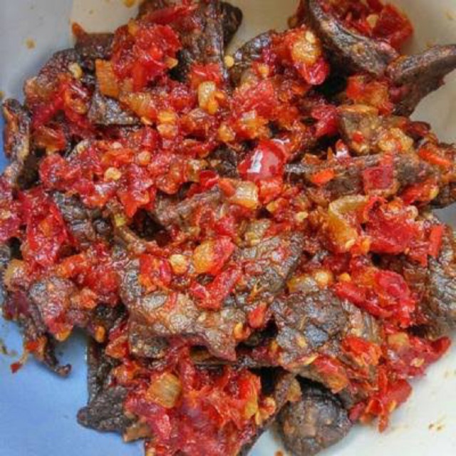 

RENDANG dan DENDENG PARU BALADO HOME MADE FRESH