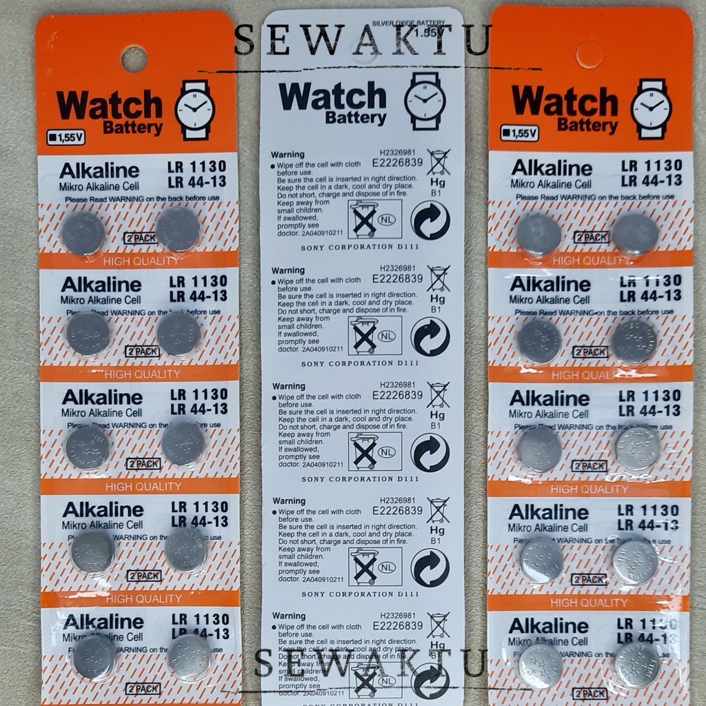 (10pcs) BATERAI LR1130 BATTERY BATRE JAM TANGAN
