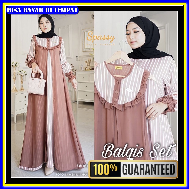 Baju Gamis Kekinian Gmis Mewah Elegan Bsju Gamis Terbaru2022 Lebaran Dress Remaja Jumbo Drees Remaja