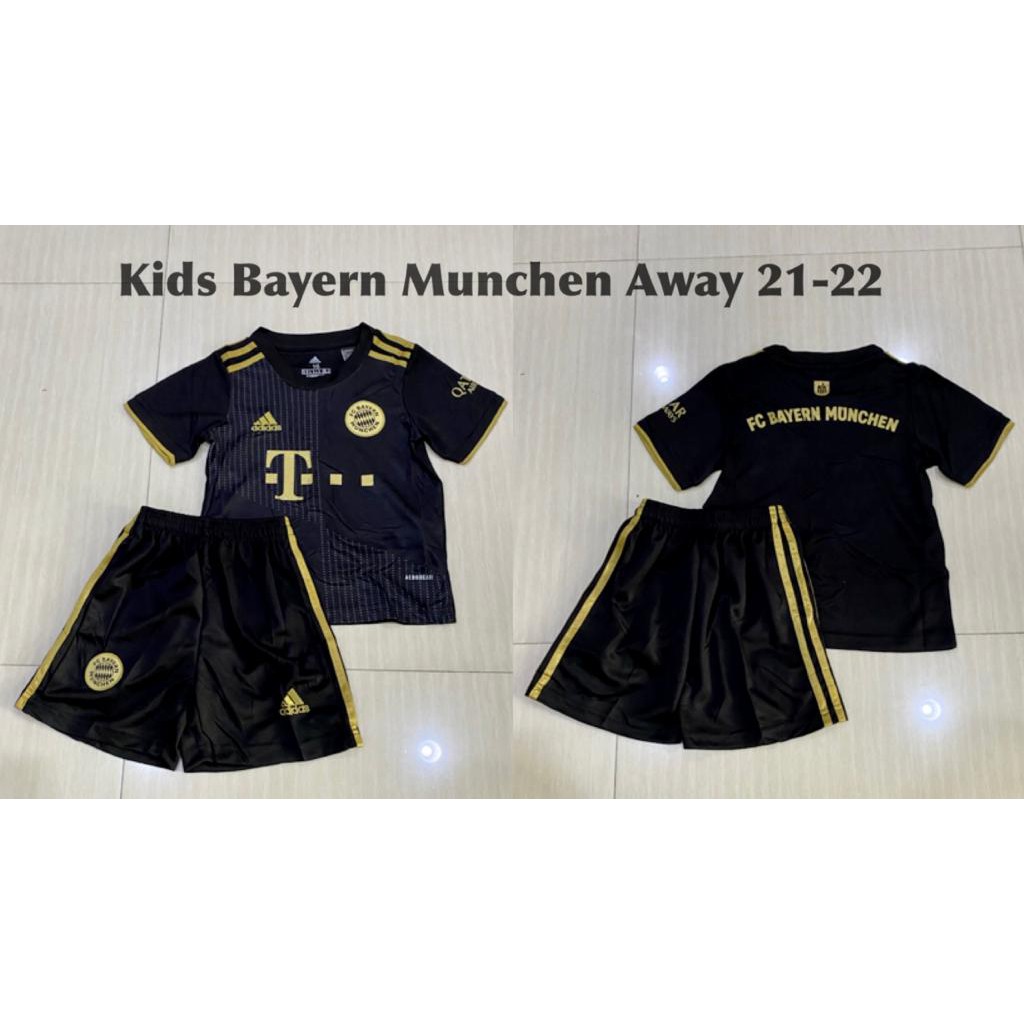 Setelan Anak Jersey Kids Munchen Away 2021/2022 21/22