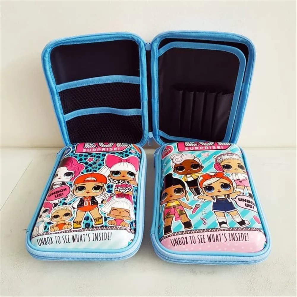 

HPO Kotak Pensil Model Smiggle Desain LOL Blue