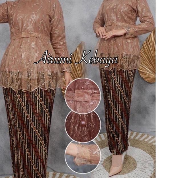 ➳ SETELAN KEBAYA BROKAT / KEBAYA WISUDA / KEBAYA PESTA / KEBAYA TULLE MODERN /KEBAYA TUNIK BROKAT ❈