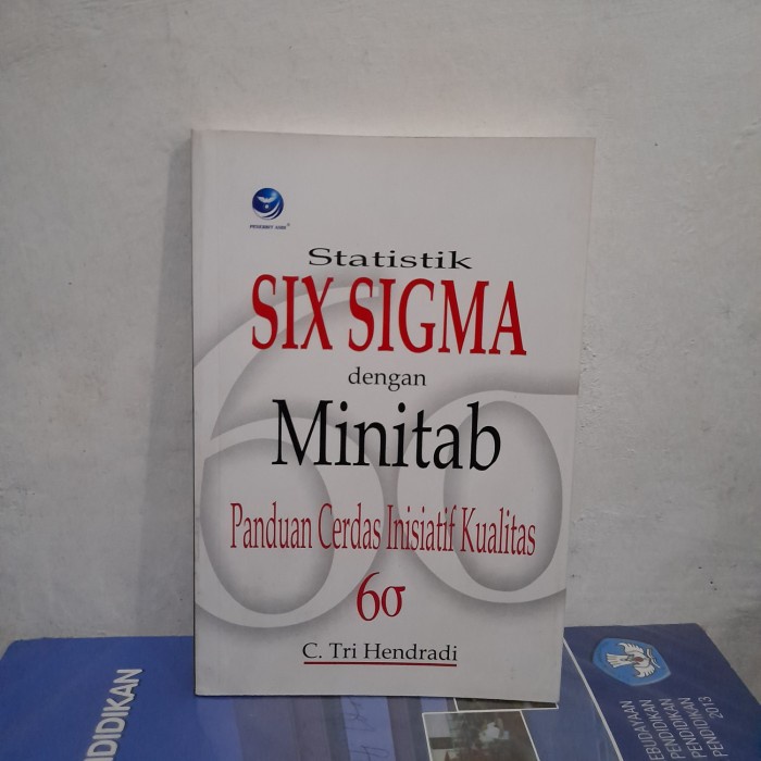 ORIGINAL BUKU Statistik Six Sigma Dengan Minitab Panduan By C Tri Hendradi