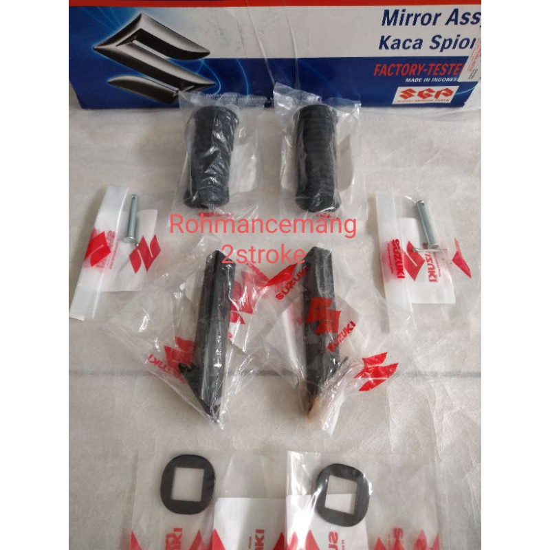Footstep foot step belakang set satria 2 tak hiu / lumba ori SGP
