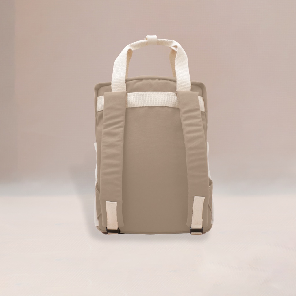 YEPPO LATTE |MNM X LAZZARDI| Tas Ransel Punggung Wanita Backpack Tas Jinjing ORIGINAL - FREE RAINCOVER