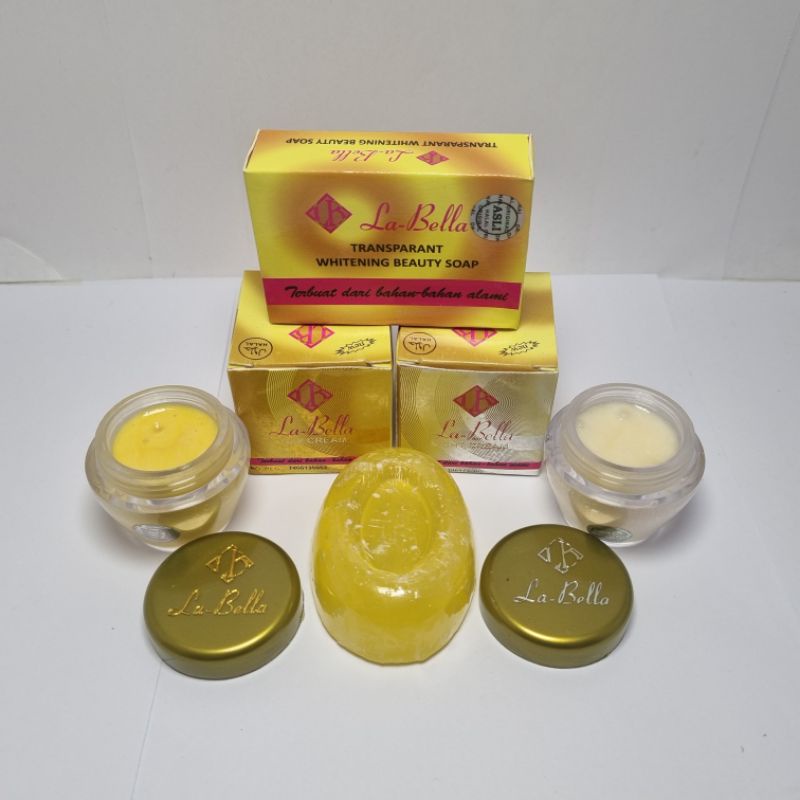 PAKET CREAM LABELLA ORIGINAL GLOWING