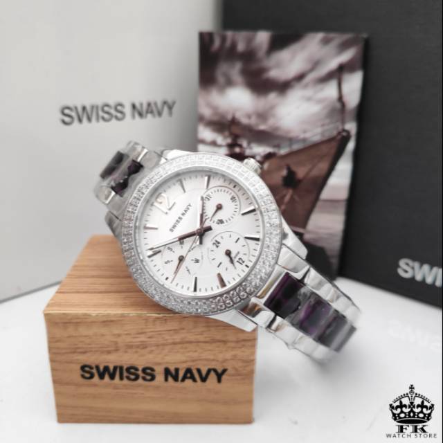 SWISS NAVY SN8317 / 8317 Original Jam Tangan Wanita SWISS NAVY Analog