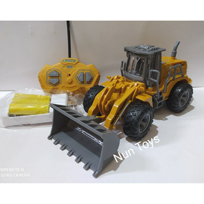 Mainan Remote Control Construction Team Truck Dozer