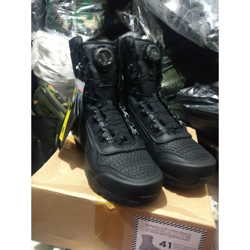 Sepatu PDL Tactical TNI Polri Boa PARABELLUM LIBRA series MK2