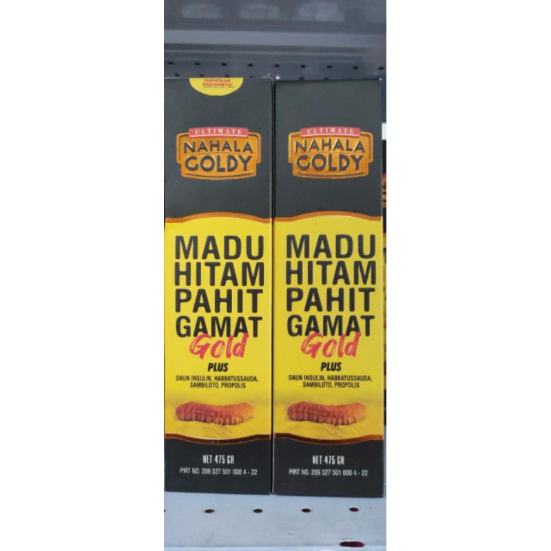 MADU HITAM PAHIT GAMAT NAHALA GOLDY