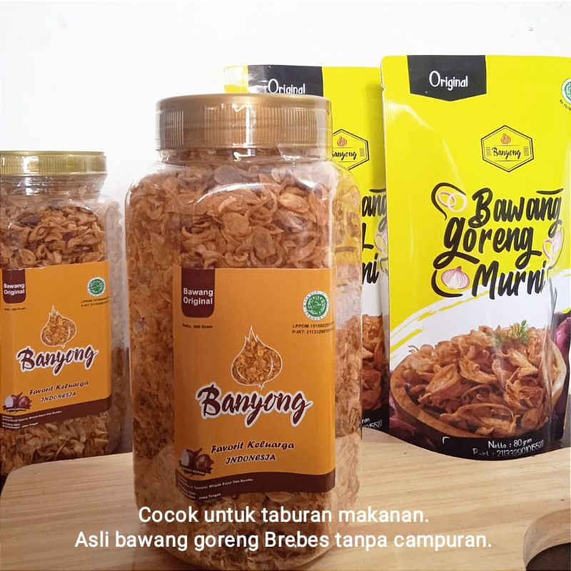 bawang goreng asli brebes 220 gram