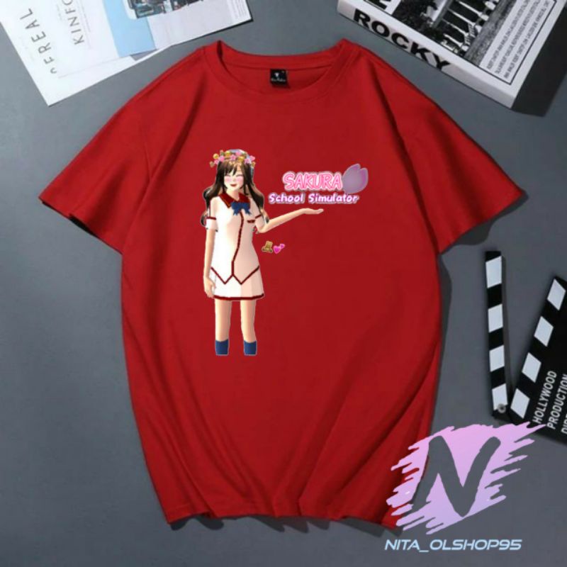 kaos sakura school simulator terbaru baju kaos anak sakura