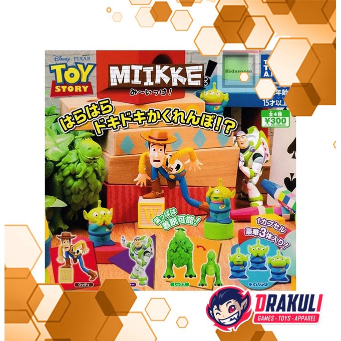 Flash Sale Gacha Gashapon Disney Pixar Toy Story 4 Miikke Terlaris