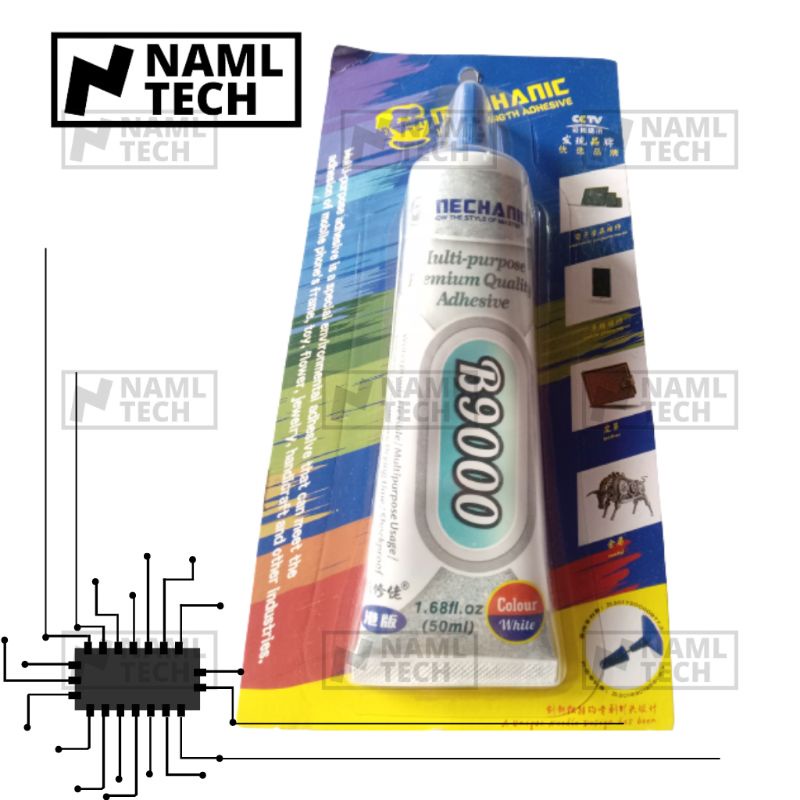 

Lem B9000 50ml Lem LCD Mechanic Multipurpose Adhesive