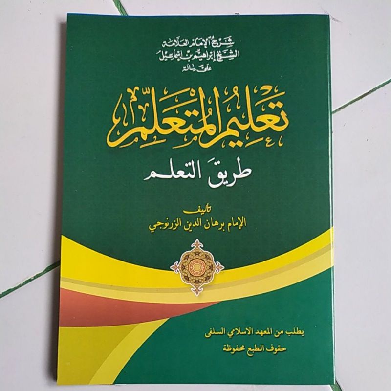 

Original Kitab Makna Pesantren Petuk Talim Mutalim Ta'limul Mutalim