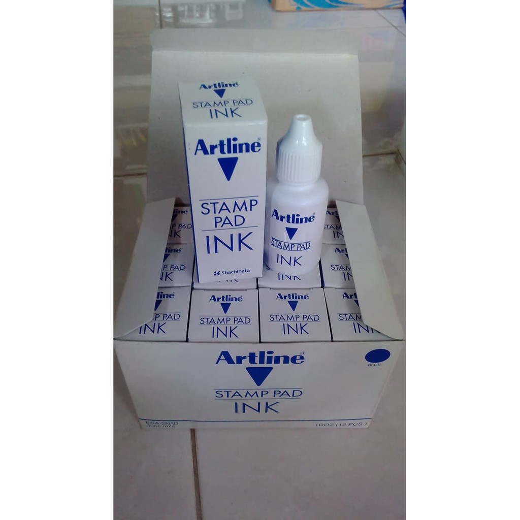 

Tinta Stempel / Refill Ink Stamp Pad Artline 30ml ESA-2NI