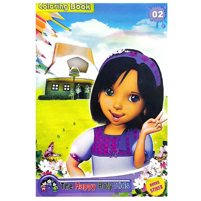 

Buku Mewarnai / Coloring Book Happy Holy Kids