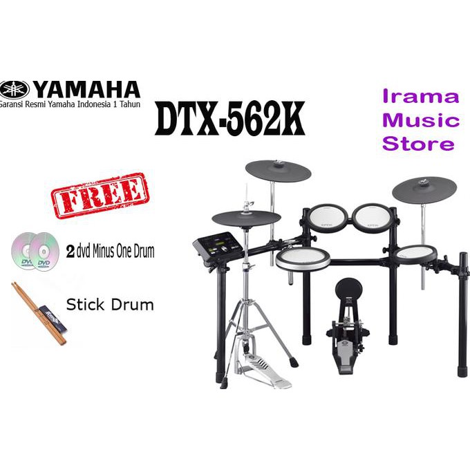 Drum Elektrik Yamaha Dtx562 / Dtx562K / Dtx 562 / Dtx 562K