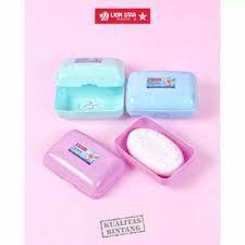 Tempat Sabun Tutup Lion Star / Tempat Sabun Batang Lion Star / Kotak Sabun Batangan Lion Star /  Tem